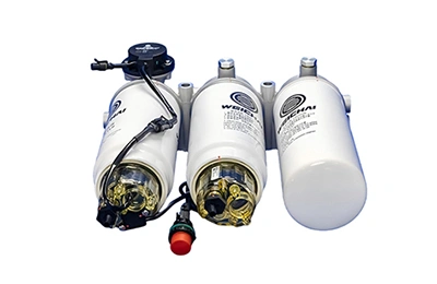 Модель большого размера с тремя топливными фильтрами