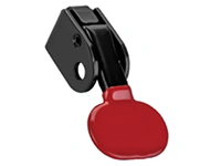 Красная кнопочная отпускная головка газовой пружины (короткая)